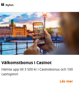 Klicka här för att hitta casino bonusar på Betsson!